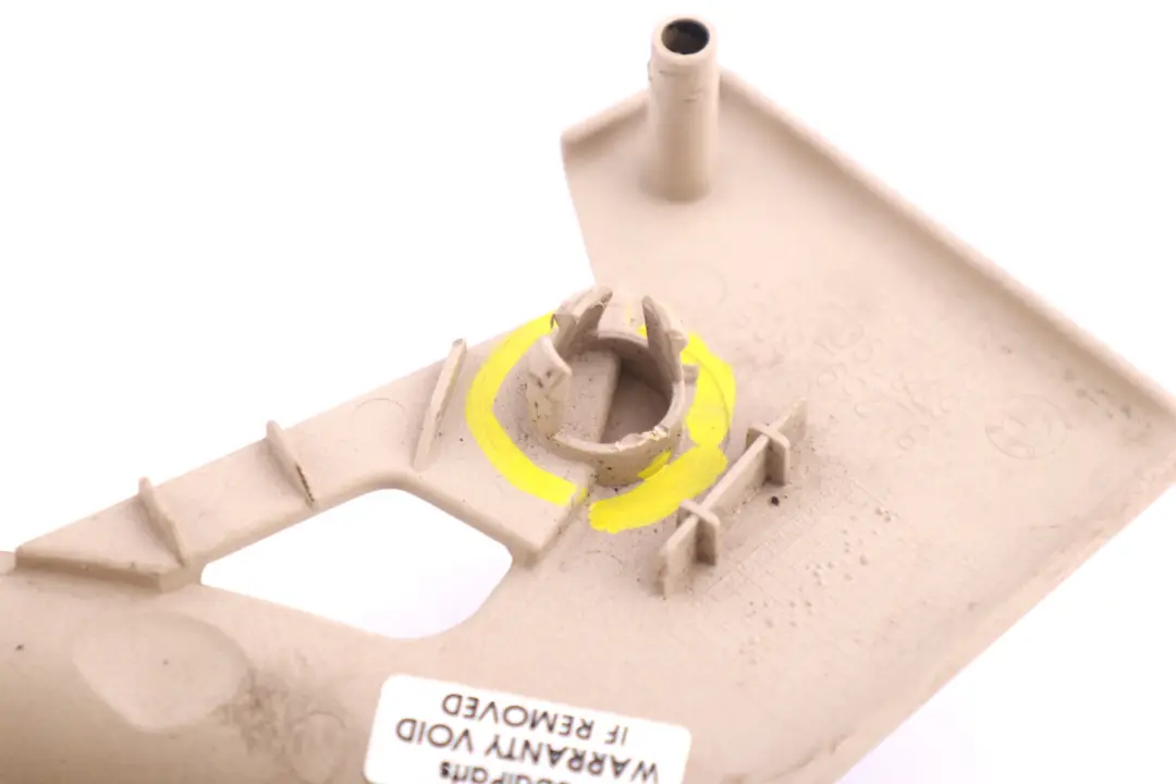 Front Seat Inner Left N/S Covering Cover Beige to BMW 5 7 Series E60 E65 with Part number 8259805 BMW 5 7 Series E60 E65 Front Seat Inner Left N/S Covering Cover Beige - SKU 7015365 - Part number 8259805