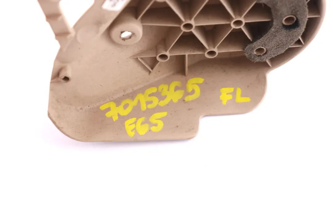 Front Seat Inner Left N/S Covering Cover Beige to BMW 5 7 Series E60 E65 with Part number 8259805 BMW 5 7 Series E60 E65 Front Seat Inner Left N/S Covering Cover Beige - SKU 7015365 - Part number 8259805