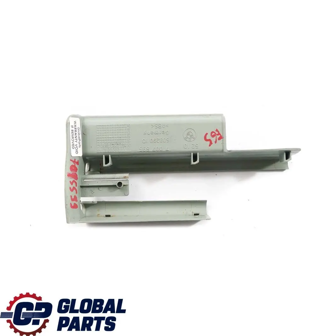 Blende Vorne Aussen Links Steingrün für BMW 7 er E65 E66 mit Teilenummer 7007695 BMW 7 er E65 E66 Blende Vorne Aussen Links Steingrün - SKU 7015599 - Teilenummer 7007695