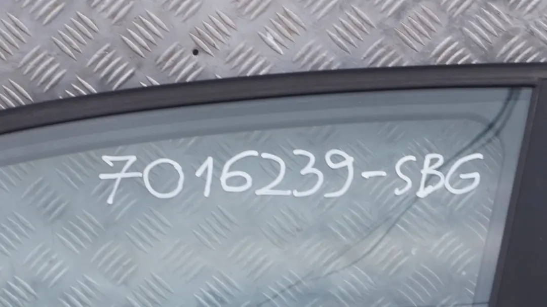 BMW 3 Series E46 Compact Front Left Door N/S Silbergrau Silver Grey Metallic - SKU 7016239-SBG - Part number 7016239