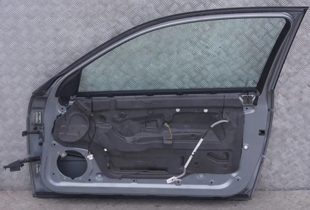 BMW 3 Series E46 Compact Front Right Door O/S Silbergrau Silver Grey Metallic - SKU 7016240-SBG - Part number 7016239