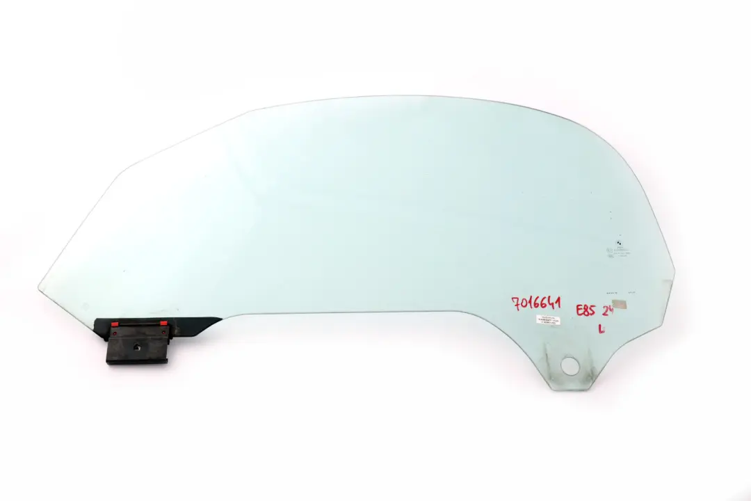 Delantero Izquierdo Puerta Lado Verde Cristal AS2 para BMW Serie Z4 E85 con número de pieza 7016641 BMW Serie Z4 E85 Delantero Izquierdo Puerta Lado Verde Cristal AS2 - SKU 7016641 - Número de pieza 7016641