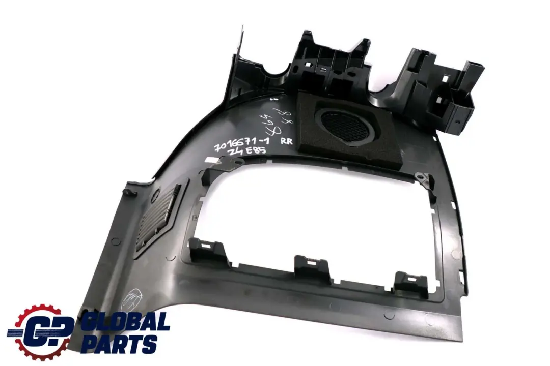 Lateral Trim Panel Top Rear Left N/S Cover Black to BMW Z4 E85 with Part number 7016671 BMW Z4 E85 Lateral Trim Panel Top Rear Left N/S Cover Black - SKU 7016671-1 - Part number 7016671