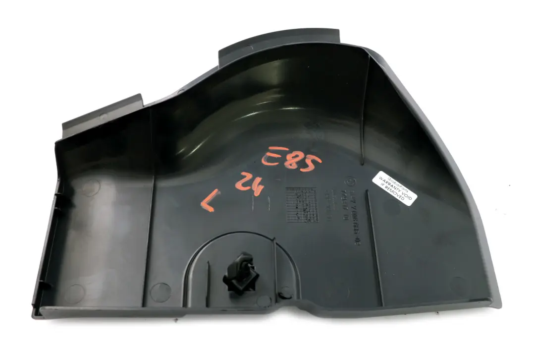 Trunk Panel Trim Cover Left N/S Covering Black to BMW Z4 Series E85 with Part number 7016685 BMW Z4 Series E85 Trunk Panel Trim Cover Left N/S Covering Black - SKU 7016685 - Part number 7016685