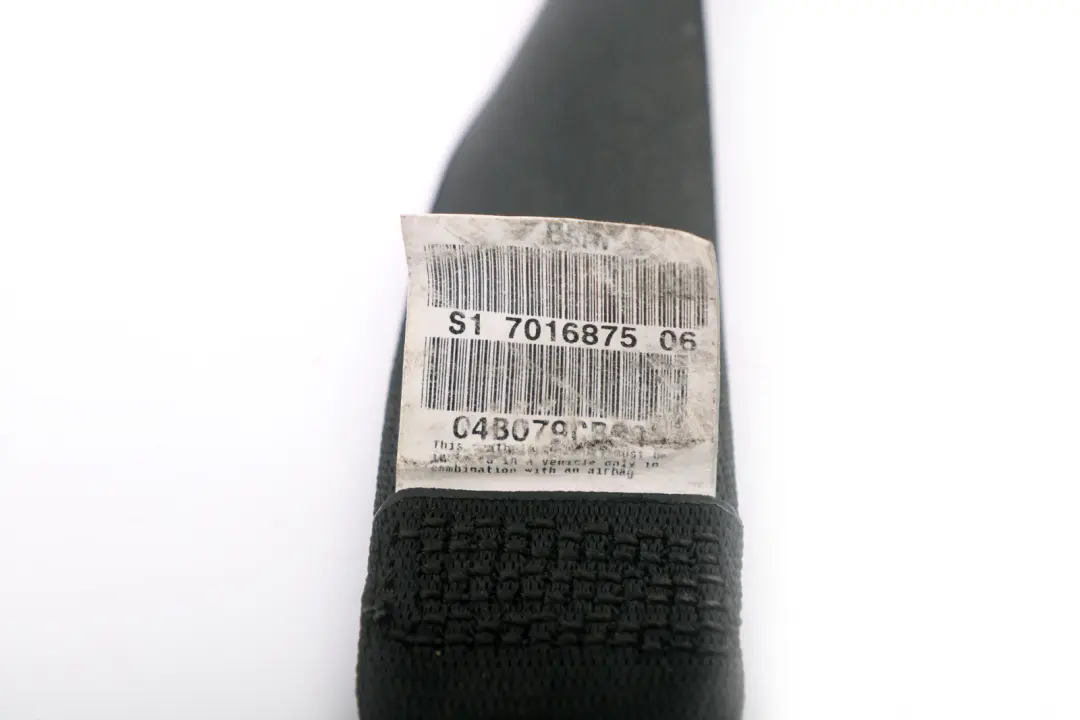 BMW Z4 E85 E86 Cintura Superiore SX Nero - SKU 7016875 - Numero di parte 9117217