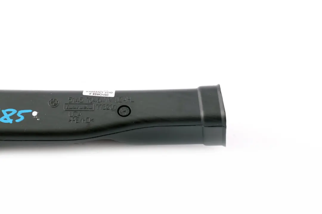 Kaltluftkanal SX 5145 per BMW Z4 E85 E86 con numero di parte 7016913 BMW Z4 E85 E86 Kaltluftkanal SX 5145 - SKU 7016913 - Numero di parte 7016913