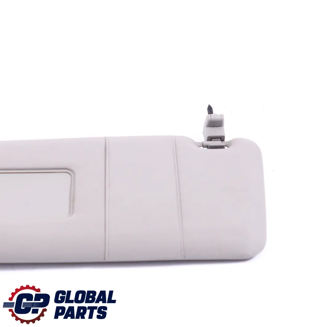 BMW 7 E65 E66 1 Sun Visor Lamp Light Cover Left N/S Leather Steingrau Grey - SKU 7017791-1 - Part number 7017791