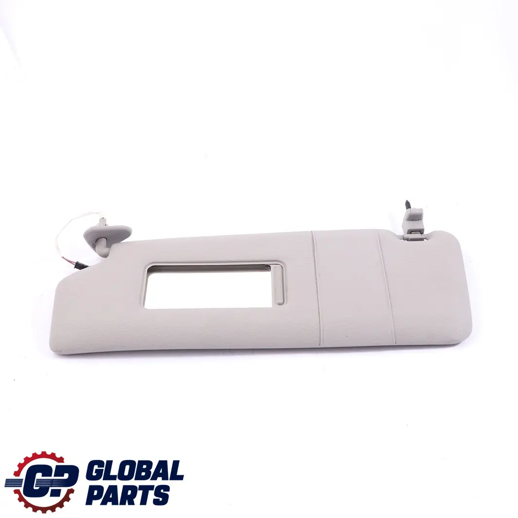 Sun Visor Lamp Light Cover Left N/S Leather Steingrau Grey to BMW 7 E65 E66 1 with Part number 7017791 BMW 7 E65 E66 1 Sun Visor Lamp Light Cover Left N/S Leather Steingrau Grey - SKU 7017791-1 - Part number 7017791