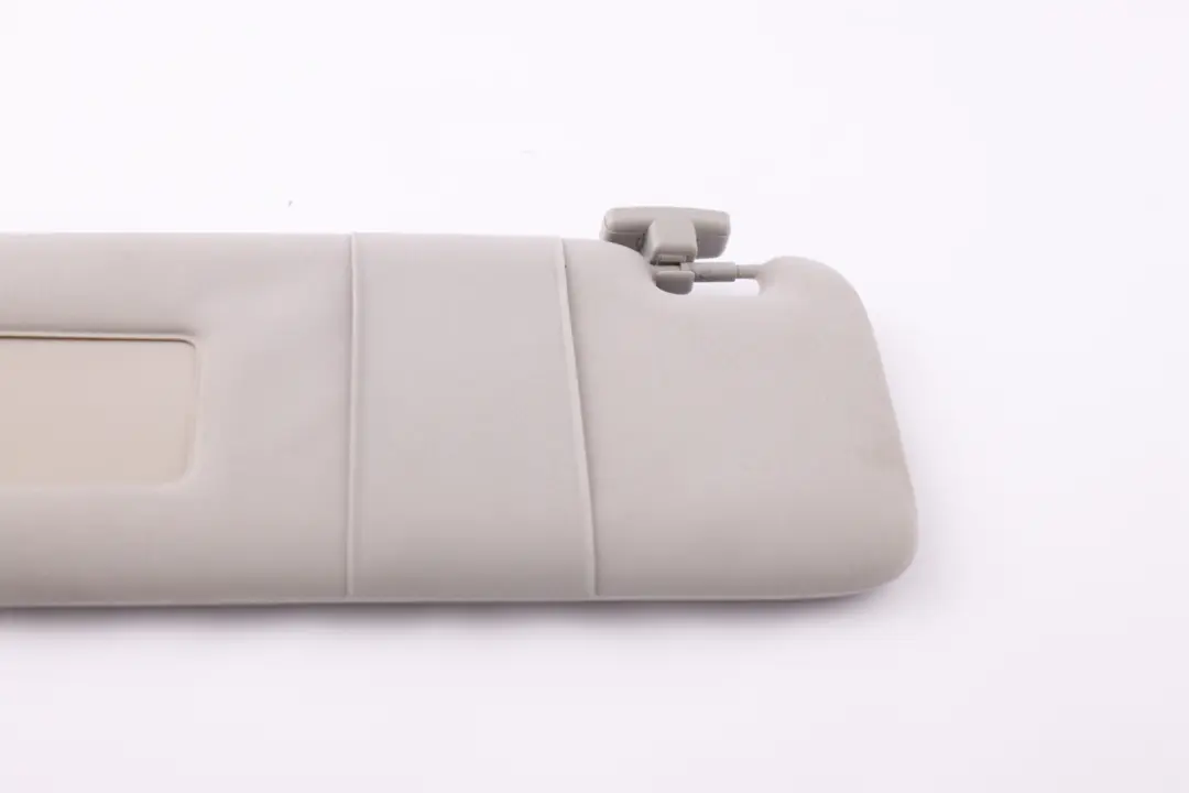 BMW 7 Series E65 E66 Sun Visor Lamp Light Cover Left N/S Cloth Steingrau Grey - SKU 7017791 - Part number 7017791