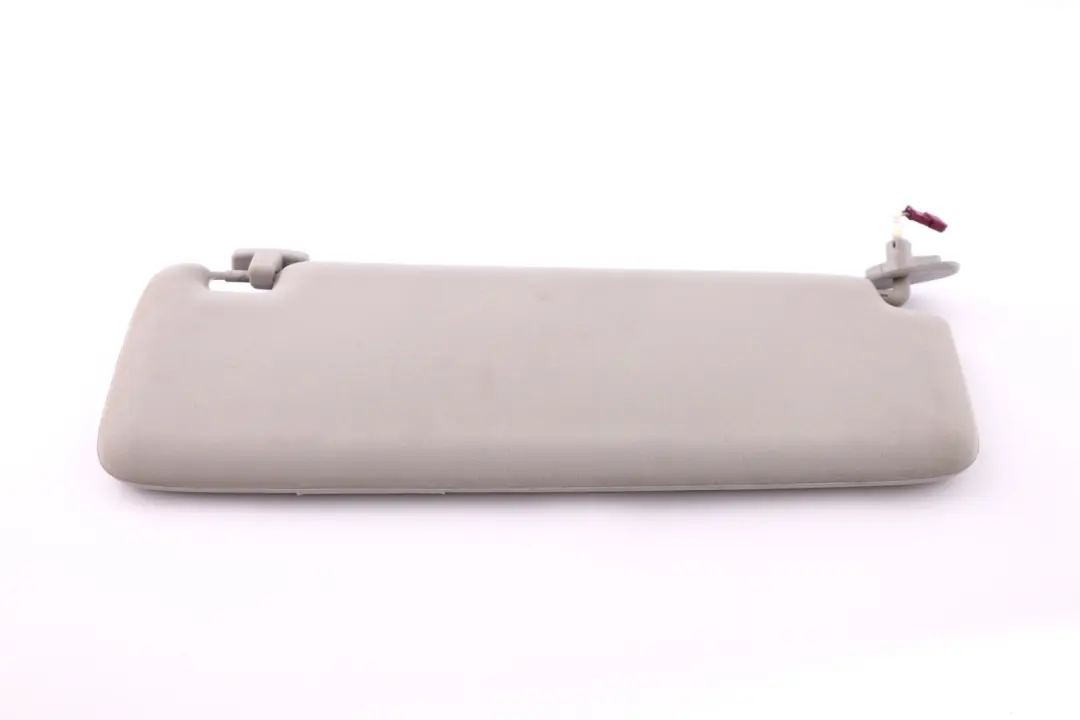 BMW 7 Series E65 E66 Sun Visor Lamp Light Cover Left N/S Cloth Steingrau Grey - SKU 7017791 - Part number 7017791