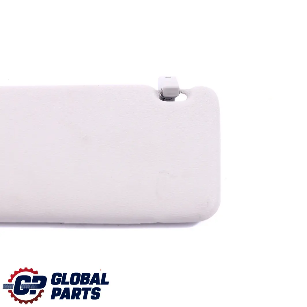 BMW E65 E66 Sun Visor Lamp Light Cover Right O/S Leather Steingrau Grey - SKU 7017792-1 - Part number 7017792