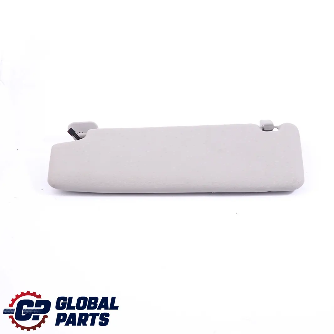 BMW E65 E66 Sun Visor Lamp Light Cover Right O/S Leather Steingrau Grey - SKU 7017792-1 - Part number 7017792
