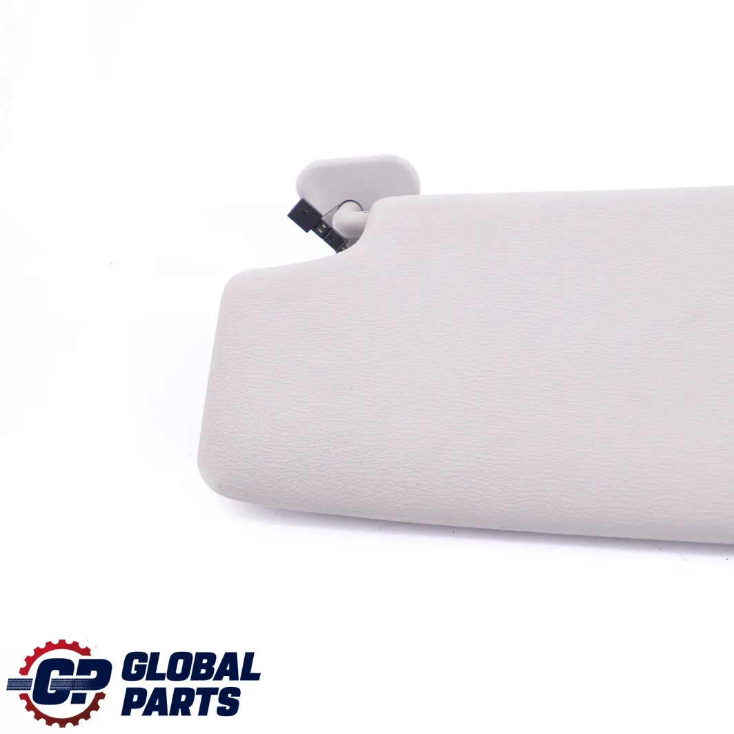 BMW E65 E66 Sun Visor Lamp Light Cover Right O/S Leather Steingrau Grey - SKU 7017792-1 - Part number 7017792