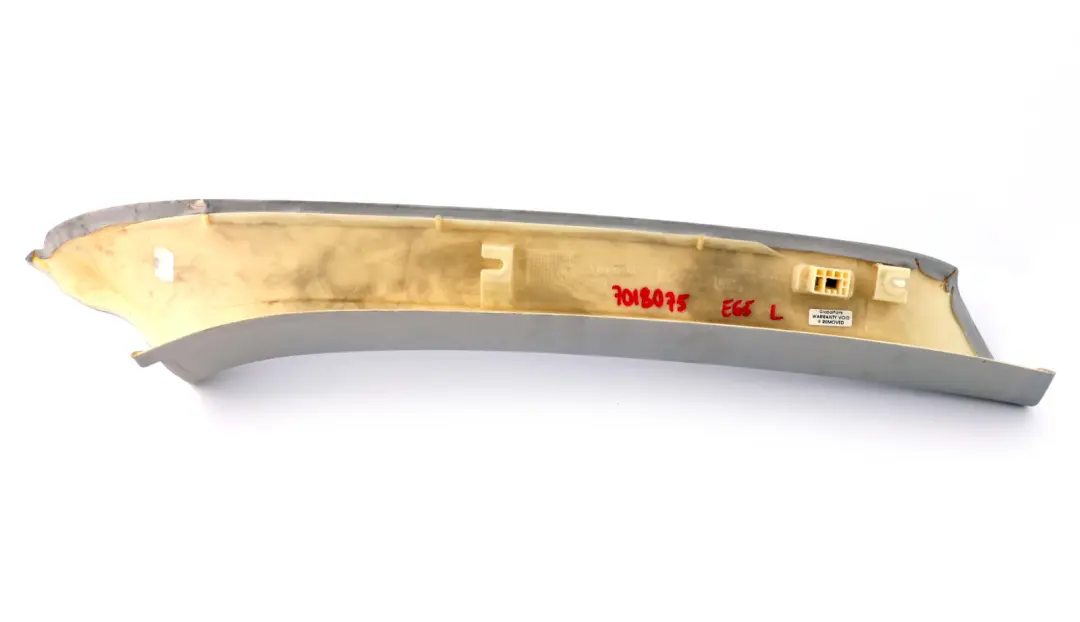 BMW E65 E66 Osłona Obudowa Słupka Lewa Steingrau - SKU 7018075 - Numer Części 7018075