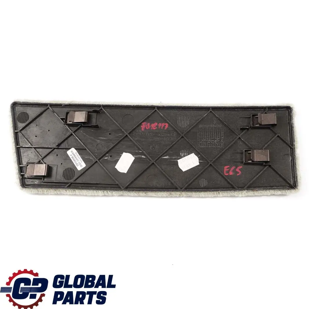 BMW 7 er E65 E66 Verkleidung Mittelkonsole Hinten Links Steingrün - SKU 7018117 - Teilenummer 8223313