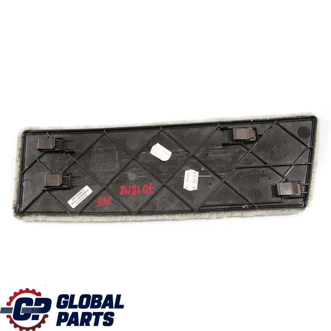 Trim Panel Centre Console Rear Right Stone Green to BMW 7 Series E65 E66 with Part number 8223314 BMW 7 Series E65 E66 Trim Panel Centre Console Rear Right Stone Green - SKU 7018118 - Part number 8223314