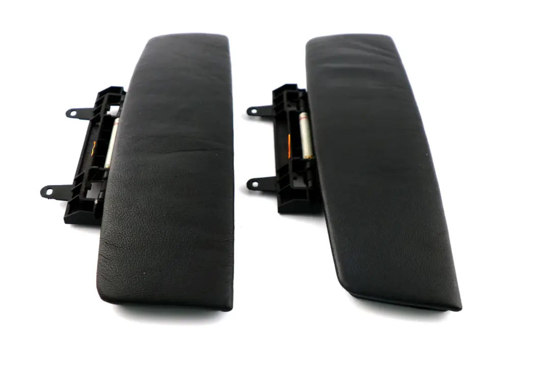 BMW E65 E66 E67 Set Abdeckung Mittelarmlehne Vorne Leder Schwarz Schwarz - SKU 7018140 - Teilenummer 7018140