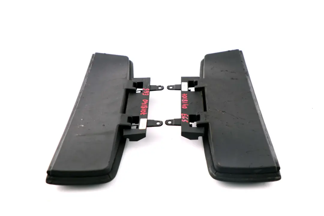 BMW E65 E66 E67 Set Abdeckung Mittelarmlehne Vorne Leder Schwarz Schwarz - SKU 7018140 - Teilenummer 7018140
