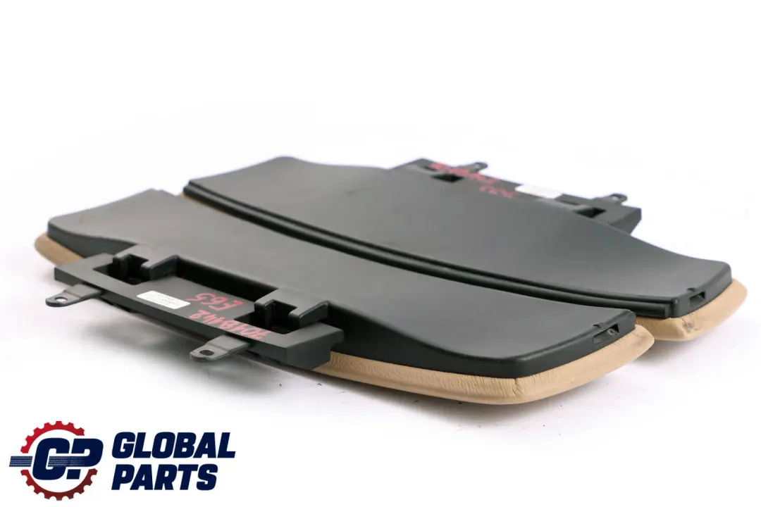 Set Cover Centre Armrest Front Leather Beige to BMW 7 Series E65 E66 E67 with Part number 7018142 BMW 7 Series E65 E66 E67 Set Cover Centre Armrest Front Leather Beige - SKU 7018142-1 - Part number 7018142