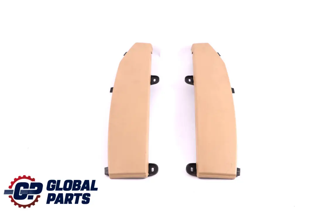 BMW 7 Series E65 E66 E67 Set Cover Centre Armrest Front Leather Beige - SKU 7018142 - Part number 7018142