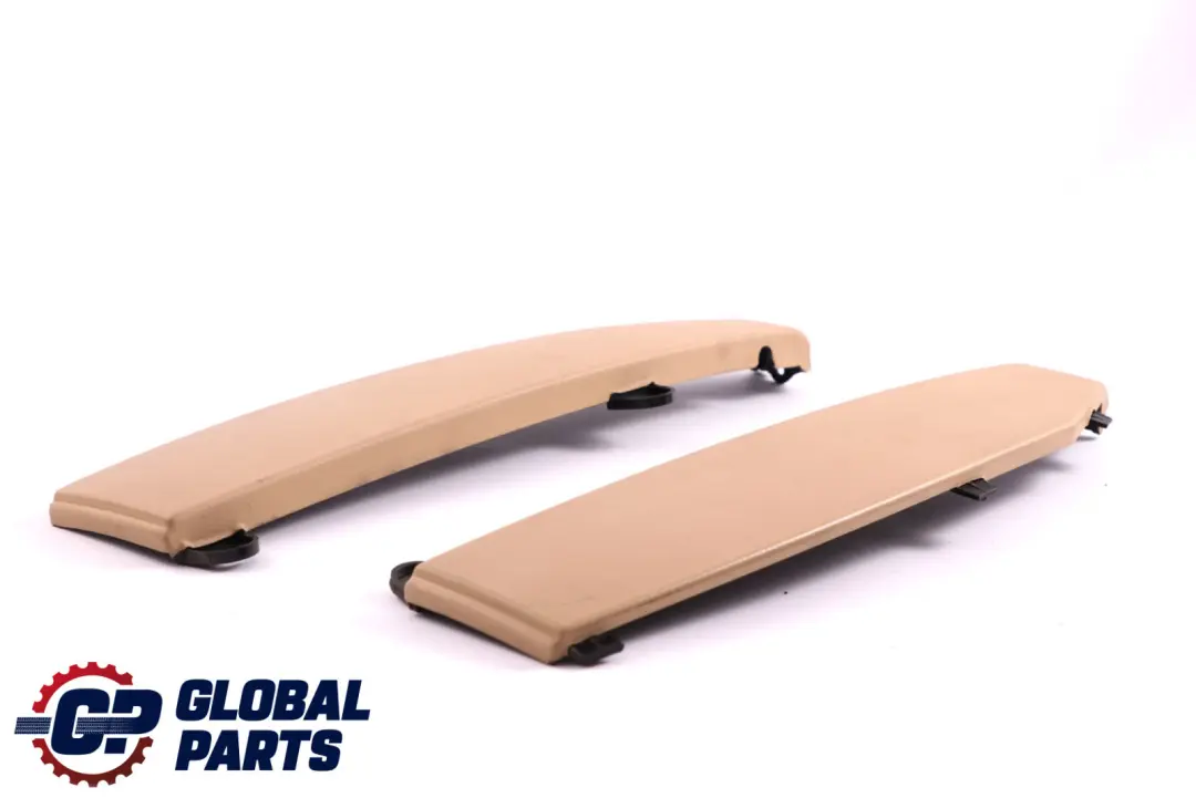 BMW 7 Series E65 E66 E67 Set Cover Centre Armrest Front Leather Beige - SKU 7018142 - Part number 7018142