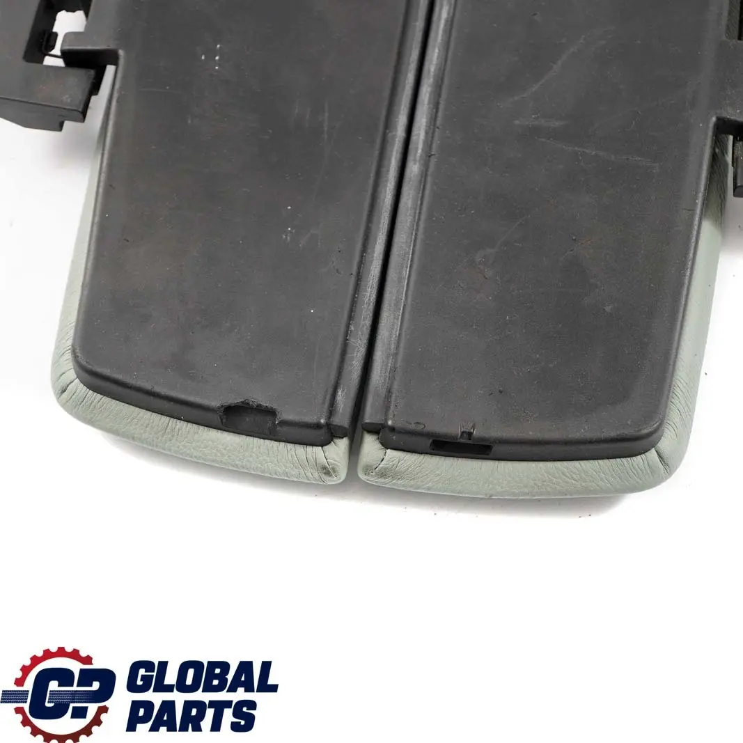 BMW 7 Series E65 E66 Set Cover Centre Armrest Front Leather Stone Green - SKU 7018144 - Part number 7018144