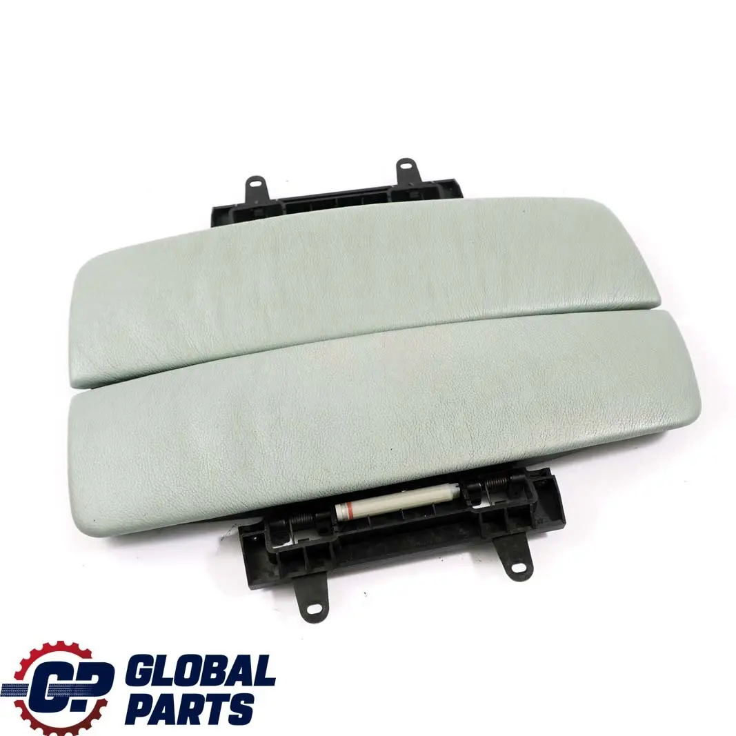 BMW E65 E66 E67 Set Coperchio Bracciolo Centrale Pelle Steingr?n - SKU 7018144 - Numero di parte 7018144