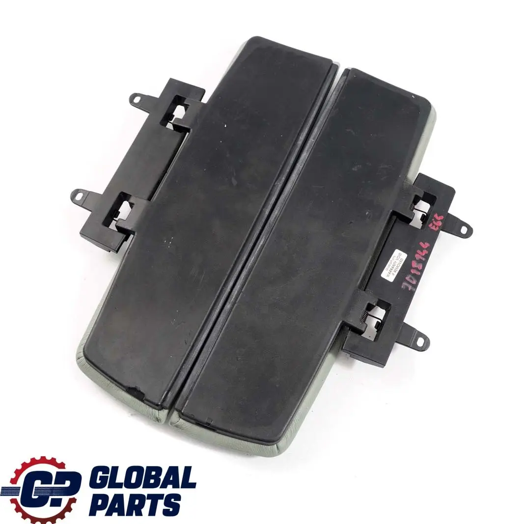 BMW E65 E66 E67 Set Coperchio Bracciolo Centrale Pelle Steingr?n - SKU 7018144 - Numero di parte 7018144