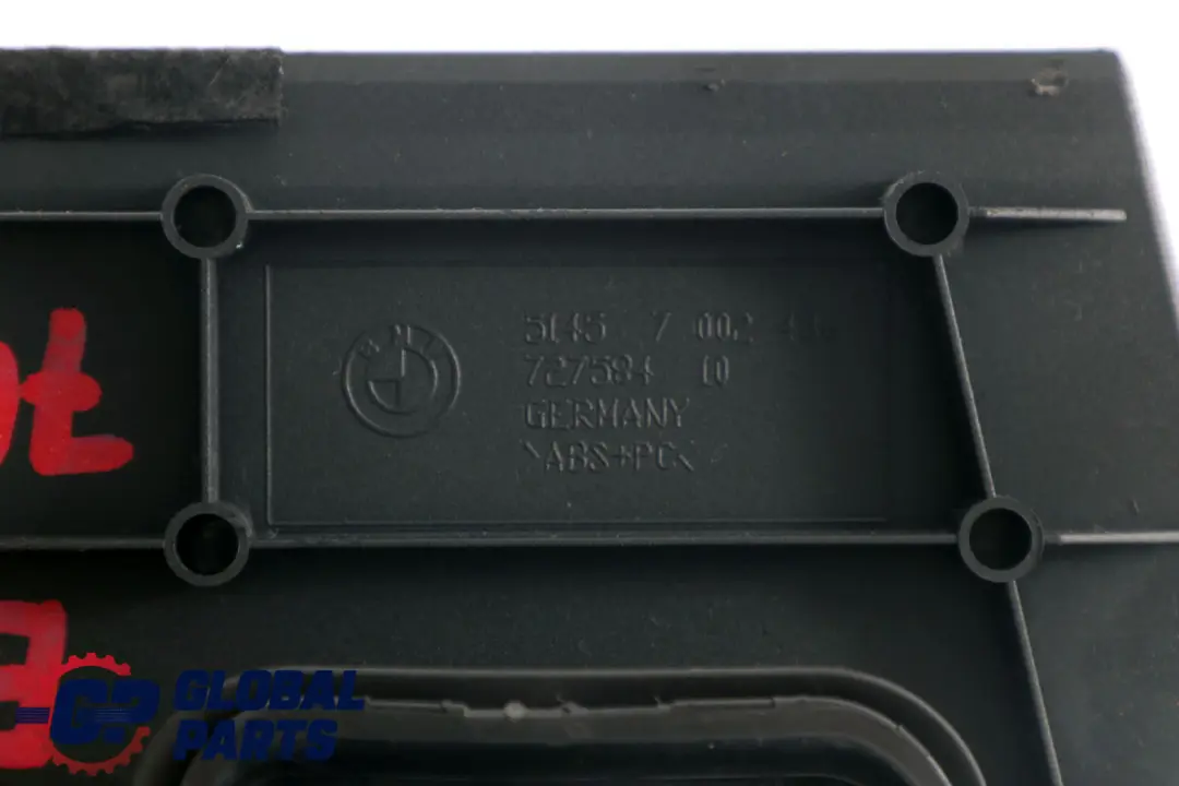 Blende Control Display Schwarz für BMW 7 er E65 E66 E67 mit Teilenummer 7018228 BMW 7 er E65 E66 E67 Blende Control Display Schwarz - SKU 7018228 - Teilenummer 7018228