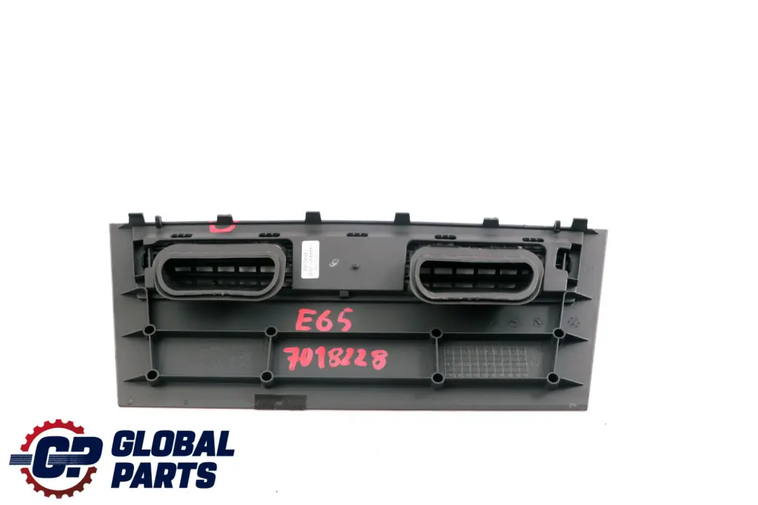 BMW 7 Series E65 E66 E67 Blende Control Display Black - SKU 7018228 - Part number 7018228