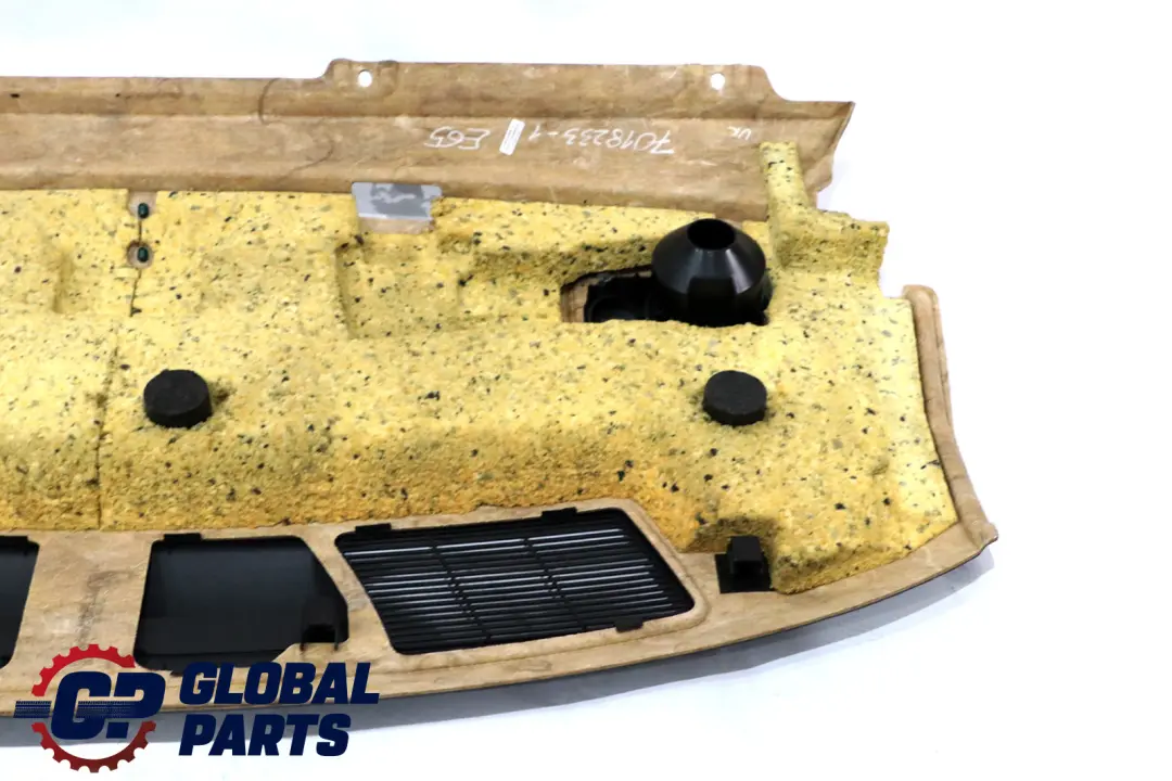 BMW 7 Series E65 E66 Rear Window Storage Compartment Shelf Black - SKU 7018233-1 - Part number 7018233
