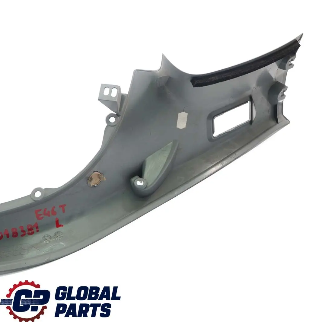 BMW 3 Series E46 Touring Trim Panel Column Cover Rear Left N/S Grey - SKU 7018381 - Part number 8209013
