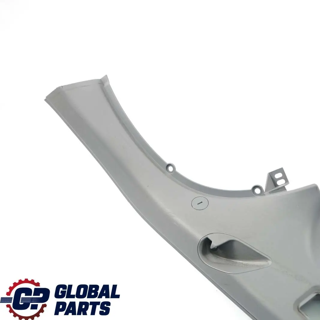 BMW E46 Touring Panel embellecedor Columna Tapa Trasera Derecha Gris - SKU 7018382 - Número de pieza 8209014