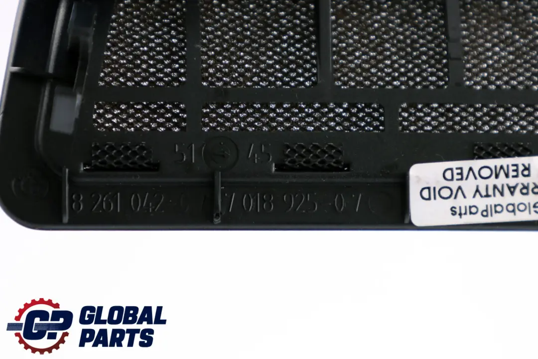 BMW 7 Series E65 E66 Dashboard Dash Cover Loudspeaker Trim Black - SKU 7018942 - Part number 8261042