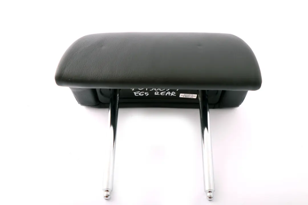 Left Right N/O/S Leather Headrest Black to BMW 7 Series E65 Rear Seat with Part number 7019663 BMW 7 Series E65 Rear Seat Left Right N/O/S Leather Headrest Black - SKU 7019663-1 - Part number 7019663
