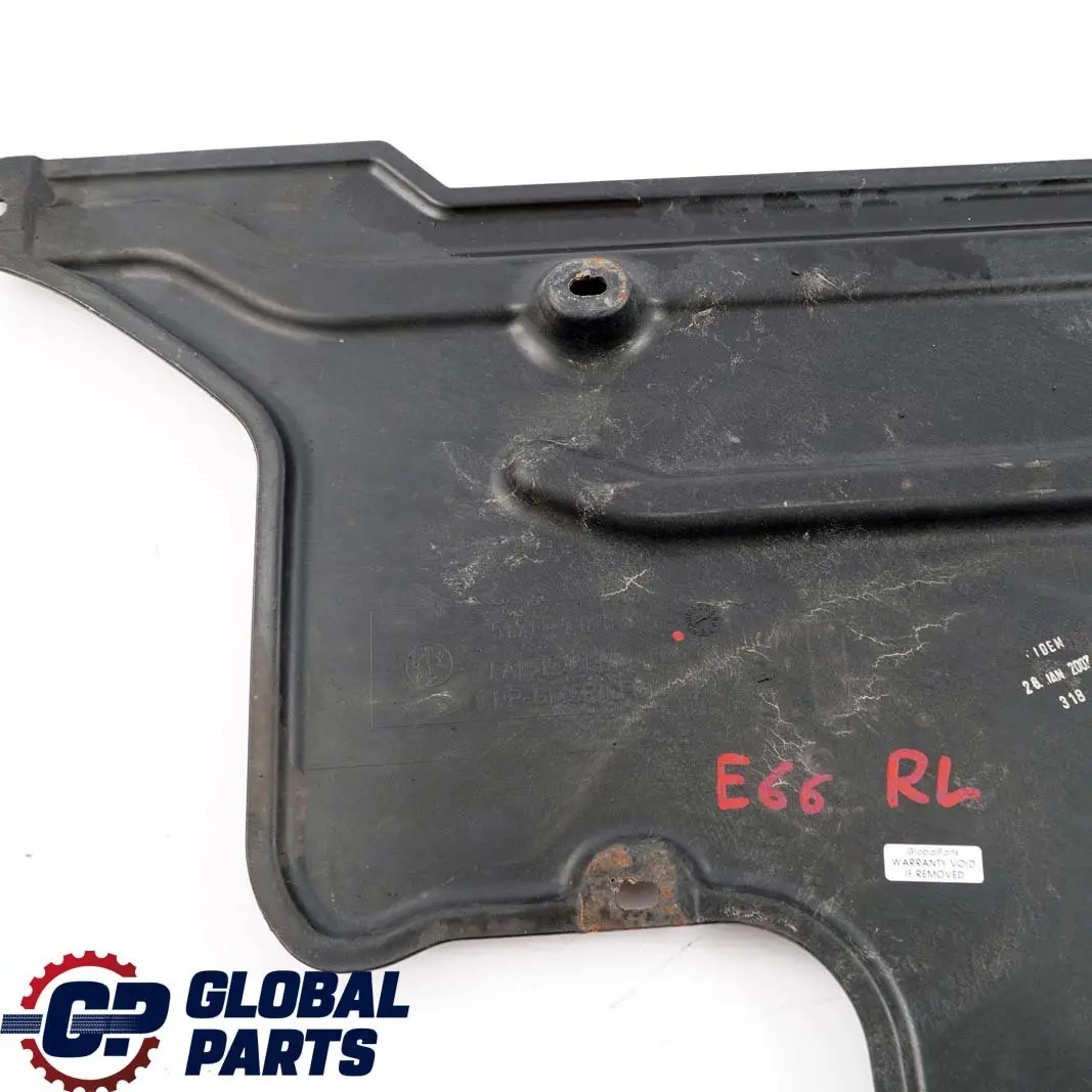 Izquierda Cubierta del Motor Protector contra Salpicaduras para BMW E66 con número de pieza 7020535 BMW E66 Izquierda Cubierta del Motor Protector contra Salpicaduras - SKU 7020535 - Número de pieza 7020535