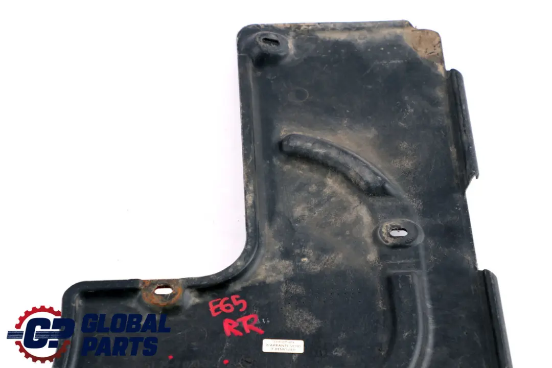 Under Body Cover Panel Shield Rear Right O/S to BMW 7 Series E65 E66 with Part number 51717020538 BMW 7 Series E65 E66 Under Body Cover Panel Shield Rear Right O/S - SKU 7020538 - Part number 51717020538