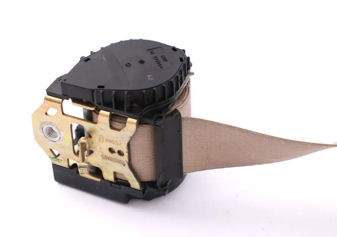 Upper Belt With Force Limiter Front Right O/S Light Beige to BMW X5 E53 with Part number 7021966 BMW X5 E53 Upper Belt With Force Limiter Front Right O/S Light Beige - SKU 7021966 - Part number 7021966