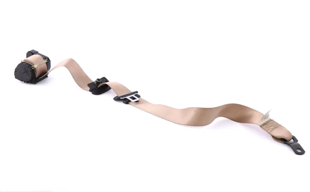 BMW X5 E53 Upper Belt With Force Limiter Front Right O/S Light Beige - SKU 7021966 - Part number 7021966