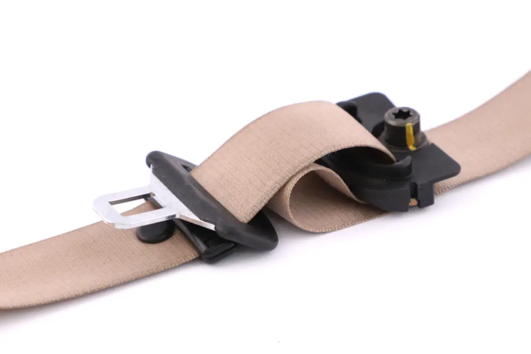 BMW X5 E53 Upper Belt With Force Limiter Front Right O/S Light Beige - SKU 7021966 - Part number 7021966