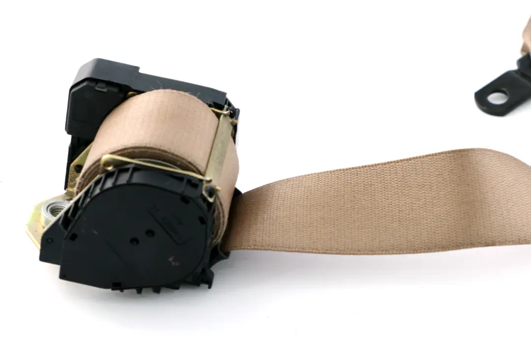 Upper Belt With Force Limiter Front Right O/S Light Beige to BMW X5 E53 with Part number 7021966 BMW X5 E53 Upper Belt With Force Limiter Front Right O/S Light Beige - SKU 7021966 - Part number 7021966