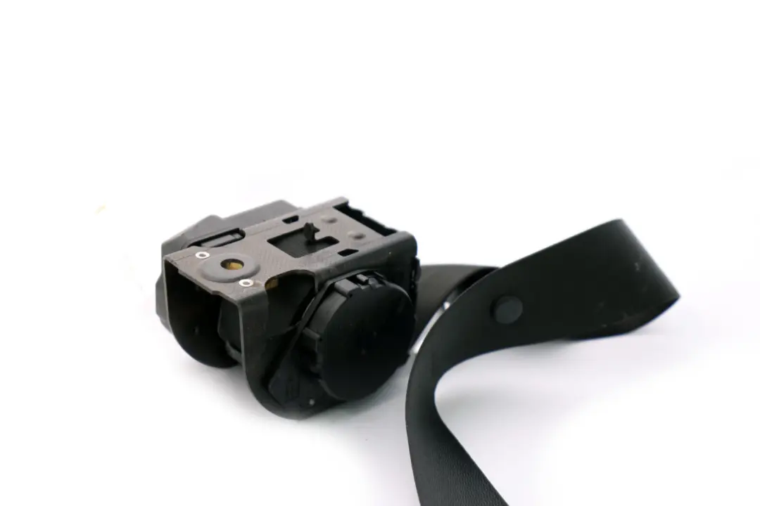 Left N/S Upper Seat Belt Pre Tensioner Schwarz Black to BMW 7 Series E65 E66 Rear with Part number 7022401 BMW 7 Series E65 E66 Rear Left N/S Upper Seat Belt Pre Tensioner Schwarz Black - SKU 7022401 - Part number 7022401