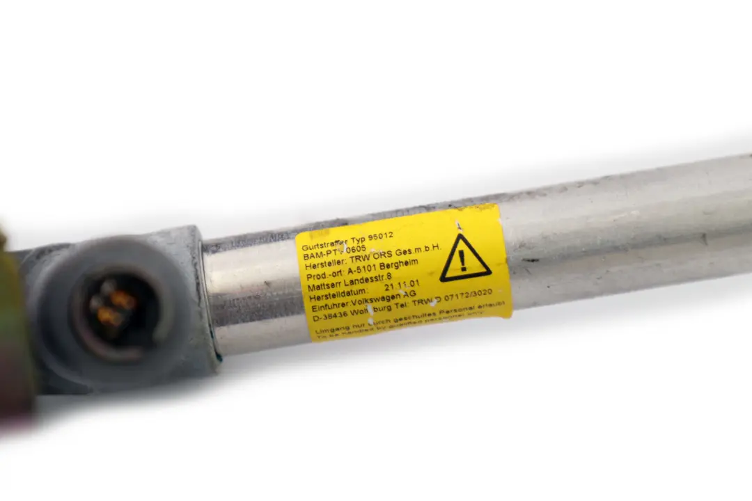  *BMW 7 er E65 E66 Obergurt hinten links Sicherheitsgurt Schwarz - SKU 7022401 - Teilenummer 7022401