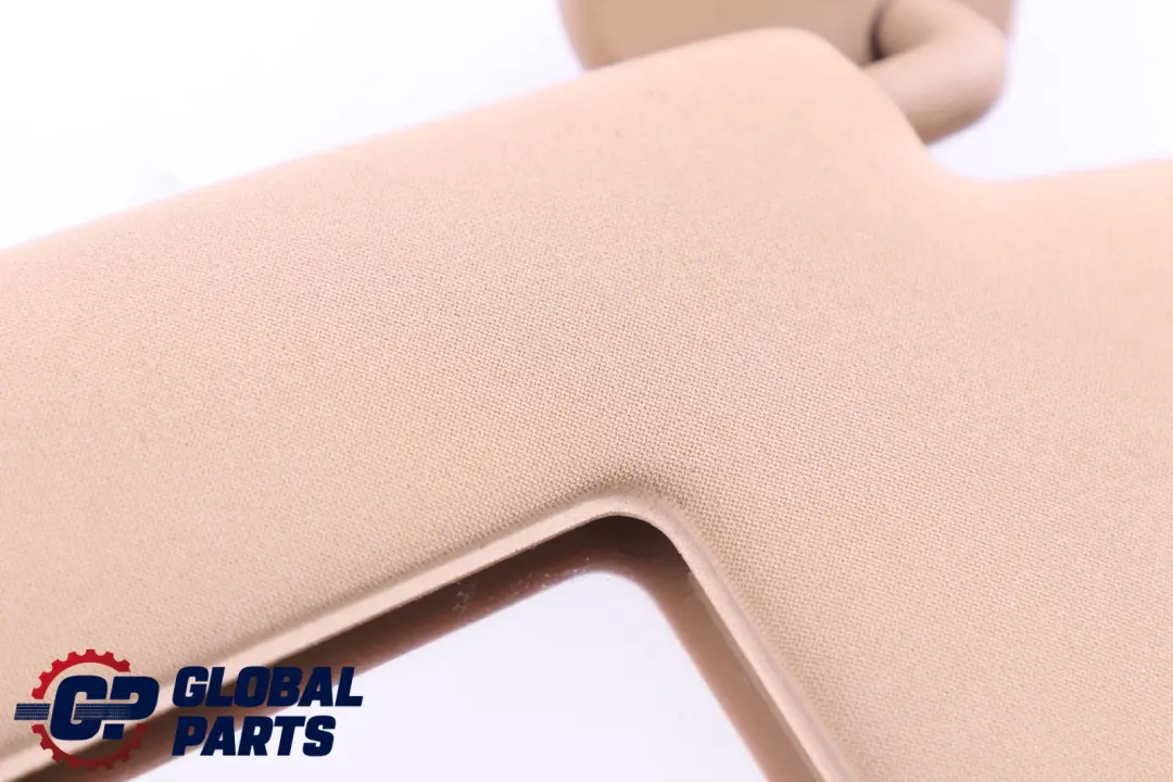 BMW 7 Series E65 E66 Sun Visor With Label Mirror Right O/S Beige - SKU 7022766 - Part number 7022766