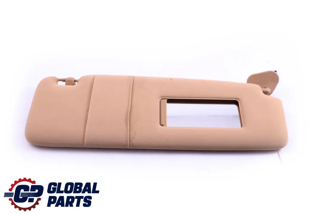 BMW 7 Series E65 E66 Sun Visor With Label Mirror Right O/S Beige - SKU 7022766 - Part number 7022766