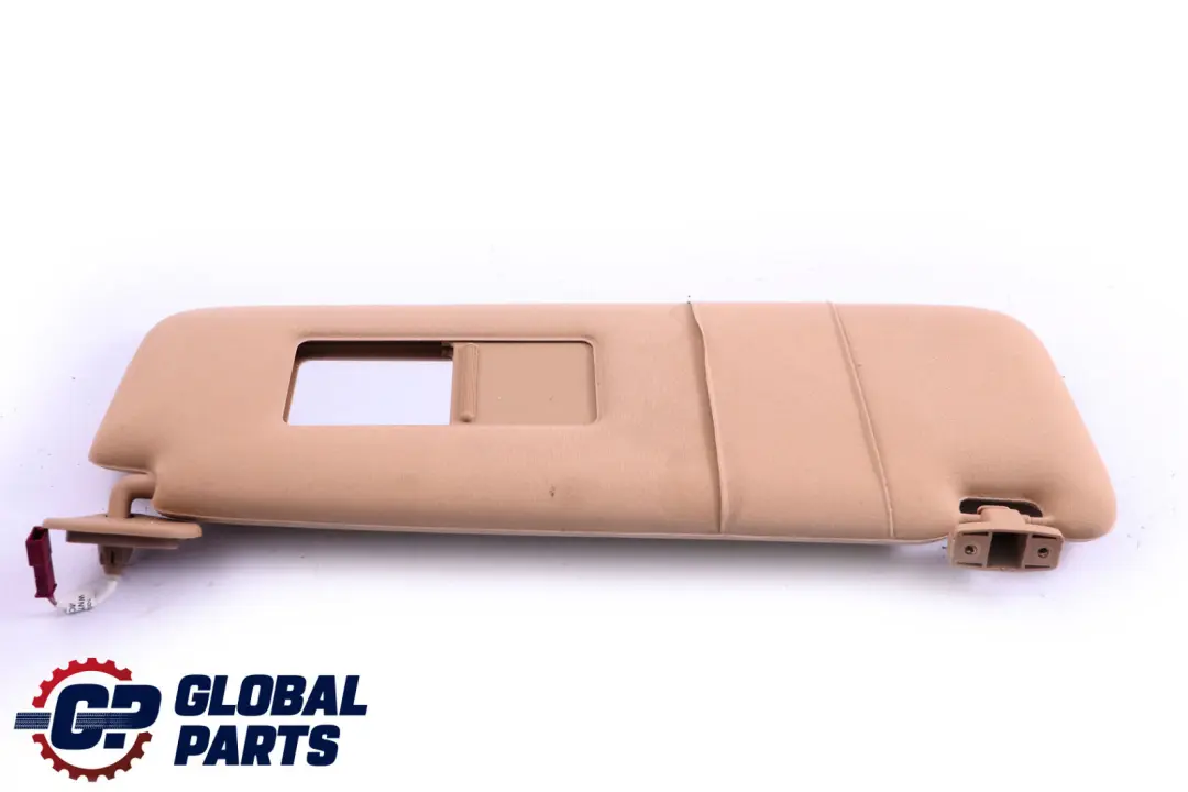 BMW 7 Series E65 E66 Sun Visor With Label Mirror Right O/S Beige - SKU 7022766 - Part number 7022766