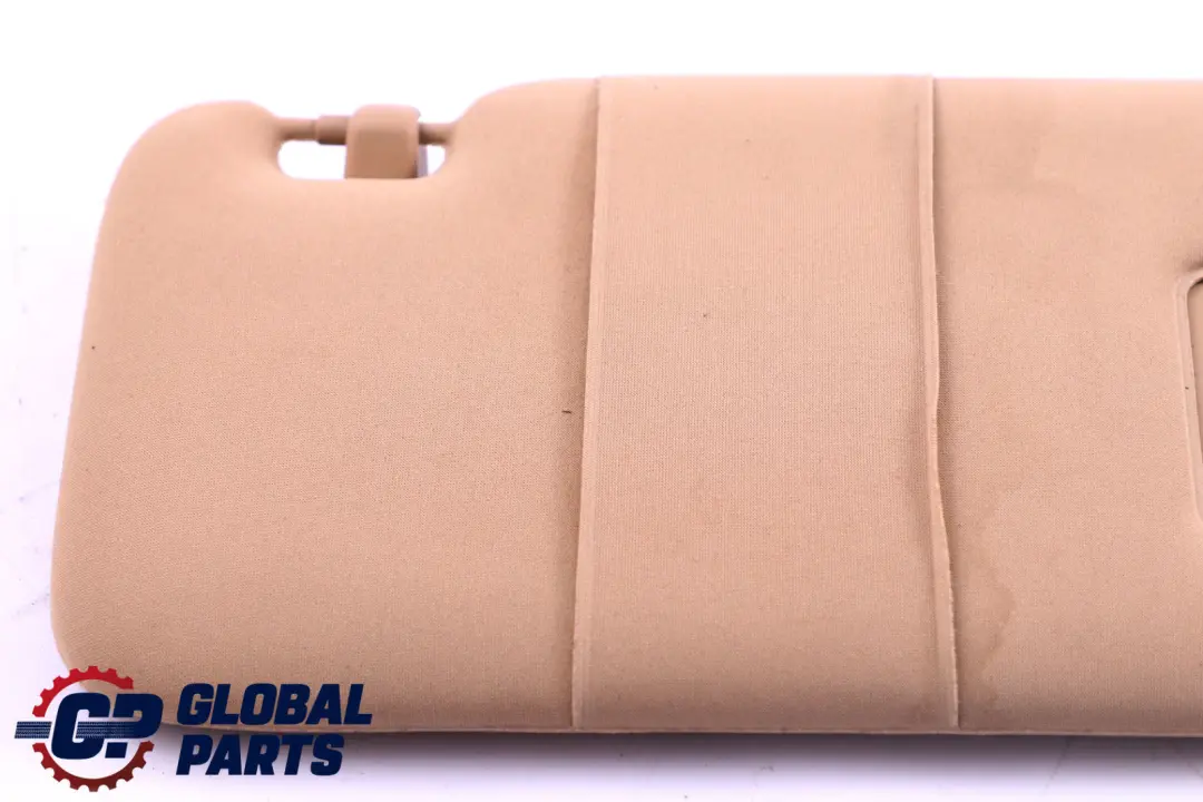 BMW 7 Series E65 E66 Sun Visor With Label Mirror Right O/S Beige - SKU 7022766 - Part number 7022766