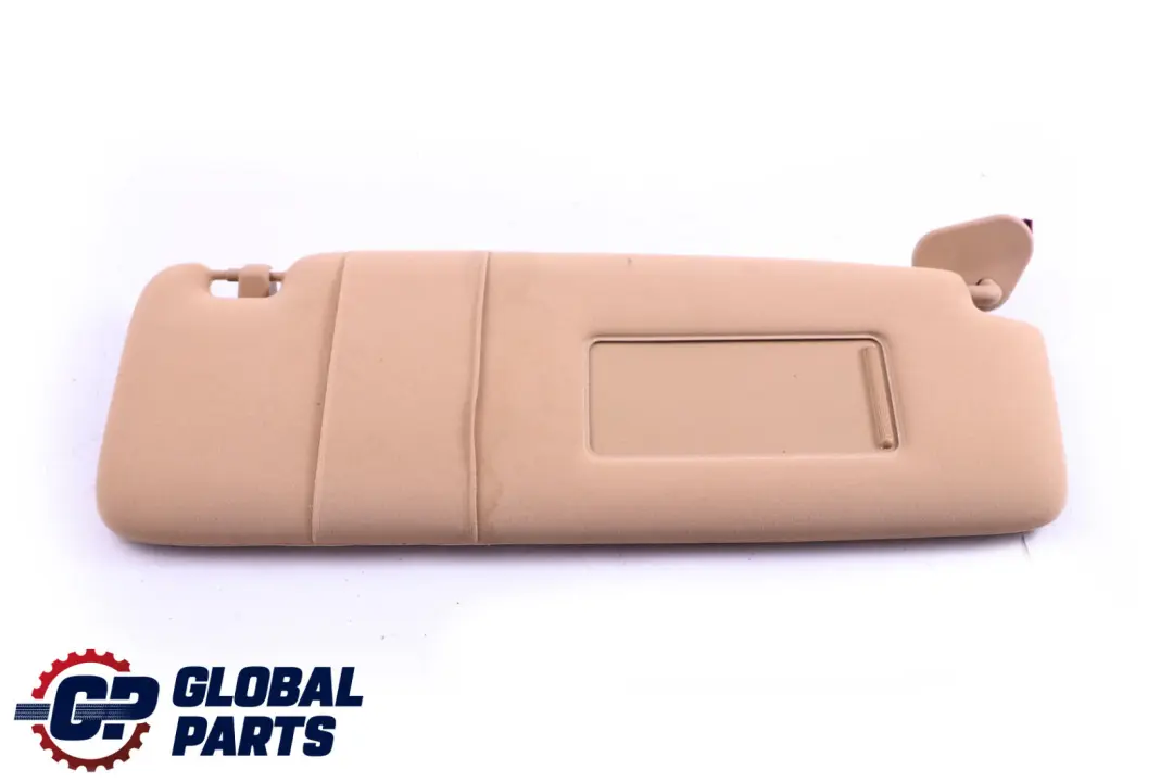 BMW 7 Series E65 E66 Sun Visor With Label Mirror Right O/S Beige - SKU 7022766 - Part number 7022766