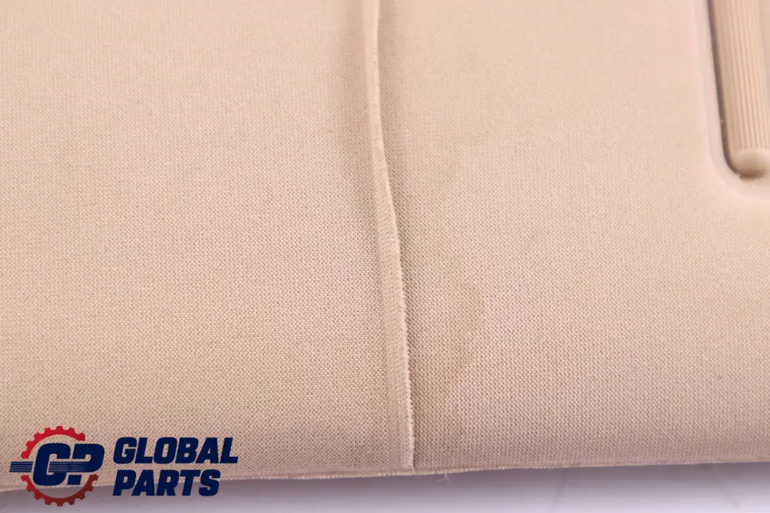 BMW E65 E66 Pare Soleil Droit Beige Avec Étiquette Rétroviseur - SKU 7022766 - Numéro de pièce 7022766