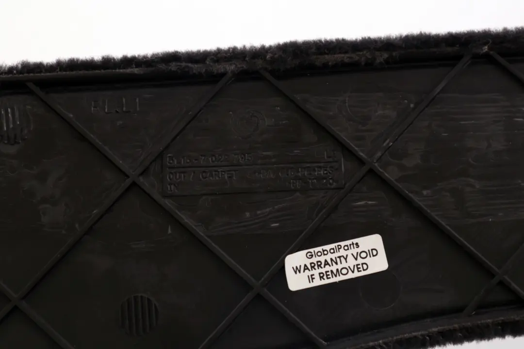 Capot Console Centrale avant Gauche Anthracite Noir pour BMW E65 E66 à propos du numéro de pièce 7022799 BMW E65 E66 Capot Console Centrale avant Gauche Anthracite Noir - SKU 7022795 - Numéro de pièce 7022799